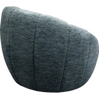 Swivel Armchair Fiori Blue