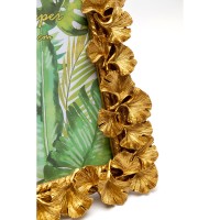 Cornice Ginkgo Leaf oro 20x24 cm