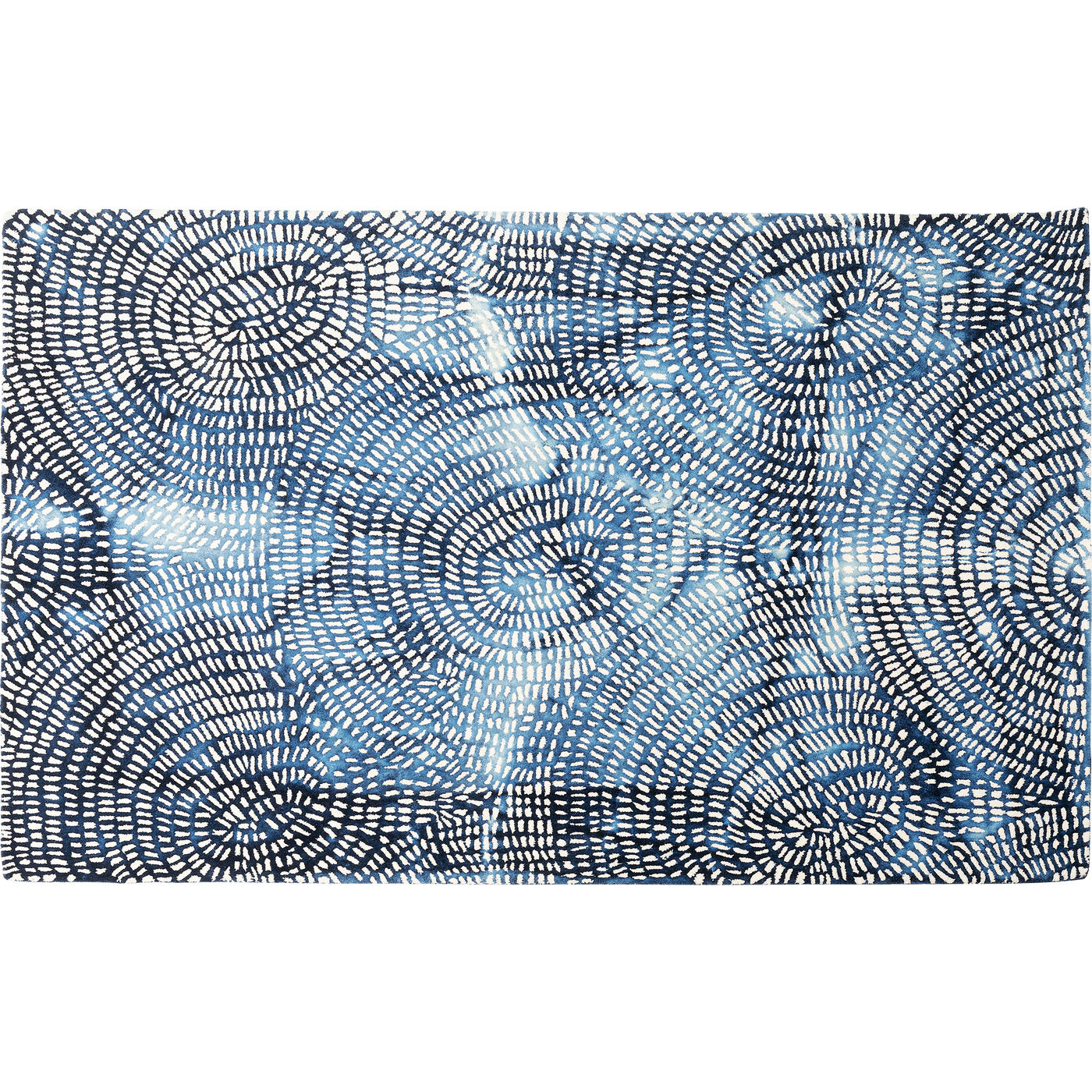 Tappeto Stamp blu 170x240cm