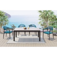 Outdoor Set Sorento bleu (5-pcs)