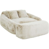 Loveseat Mika Cream 156cm (2-part)