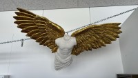 KARE Green Wandobjekt Guardian Angel Male 124x71cm OCCASION