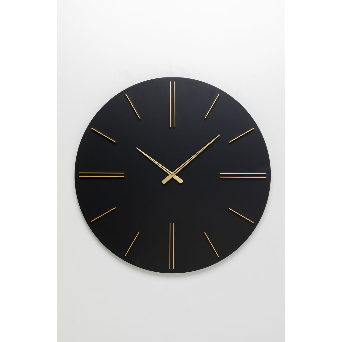 Orologio da parete Luca nero Ø70cm - KARE