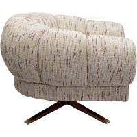 Swivel Armchair Janno Beige