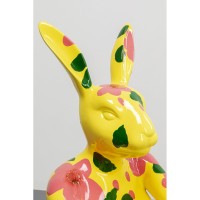 Figurine décorative Gangster Rabbit jaune 80cm