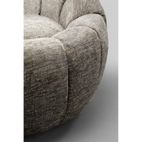 Fauteuil pivotant Fiori gris