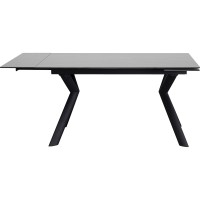 Extension Table Xenia Black 140(+30+30)x80cm