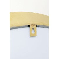 Wall Mirror Arezzo Brass Ø100cm