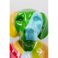 Figurine décorative Gangster Dog colore 80cm