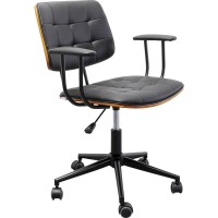 Chaise de bureau Nelly noir