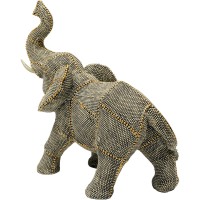 Figurine décorative Walking Elephant Pearls 24cm