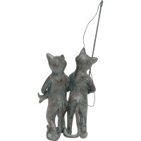 Figurine décorative Fisher Cats 28x12cm