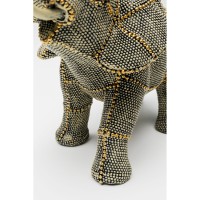 Figurine décorative Walking Elephant Pearls 24cm