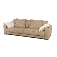 Coria sofa 4 seater brown