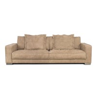 Coria sofa 4 seater brown