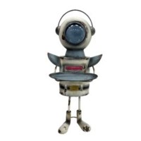 Deko Figur Robot Gottlieb 74cm