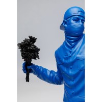 Deko Figur Street Art Bouquet Blau 67cm