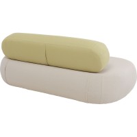 Sofa Blue Marlin 2-Seater Outdoor Beige/Lime