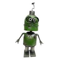 Figura decorativa Robot Peter 71cm