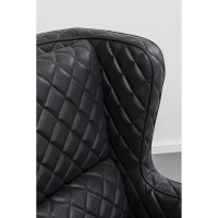 Sessel Nonna Smart Leder Schwarz