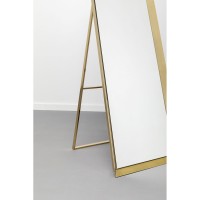 Miroir sur pied Arezzo laiton 53x160cm