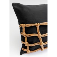 Cushion Grete Plaid Black 50x30cm