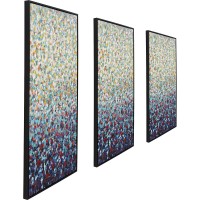 Tableau sur toile Konfetti (3/Set) 240x160cm