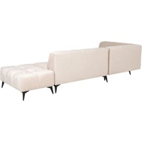 Ecksofa Nia Creme Links 250cm