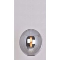 Lampadario Caldaia Argento Ø35cm