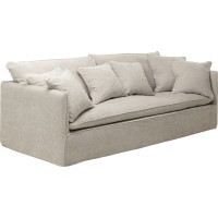 Sofa Boheme 3-Sitzer Creme 227cm