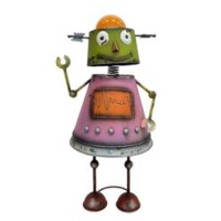 Figura decorativa Robot Gabby 62cm