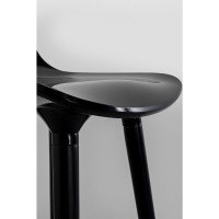 Tabouret de bar York noir 75cm