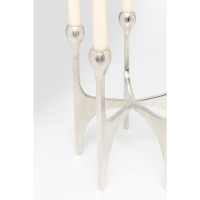 Candelabro Unity argento 31cm