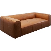 Canapé Cubetto 3-places marron clair 220cm