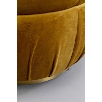 Pouf Nube jaune Ø56cm