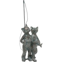 Figurina decorativa Fisher Cats 28x12cm