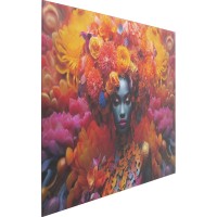 Bild Glas Flowers Dream Women 80x120cm