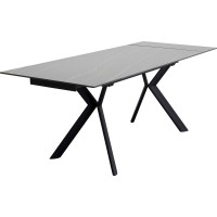 Extension Table Xenia Black 140(+30+30)x80cm