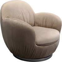 Swivel Armchair Nube Grey