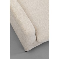 Sessel +Hocker Quinn High Beige