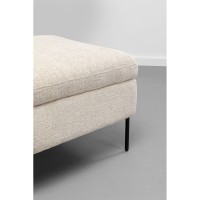 Sessel +Hocker Quinn High Beige