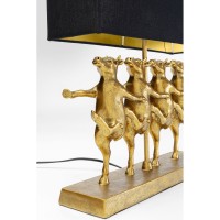 Lampada da tavolo Mucche Danzanti Nero