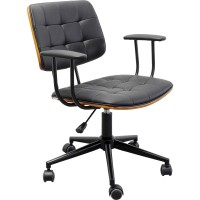 Chaise de bureau Nelly noir