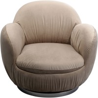 Fauteuil pivotant Nube gris