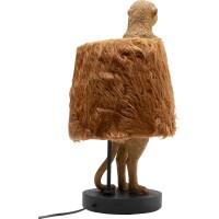 Table Lamp Animal Meerkat Fur 51cm