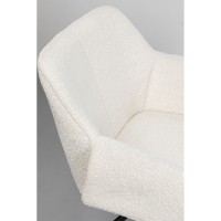 Swivel Chair Bess Cream