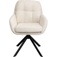 Chaise pivotante Molly beige