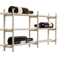 Wine Shelf Cape Town Greige 80x34cm