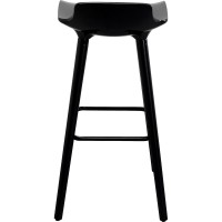 Bar Chair York Black 75cm