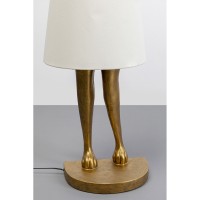 Lampada da terra Animale Coniglio Oro/Bianco 150cm